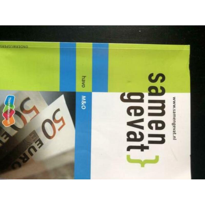Havo schoolboeken examenjaar