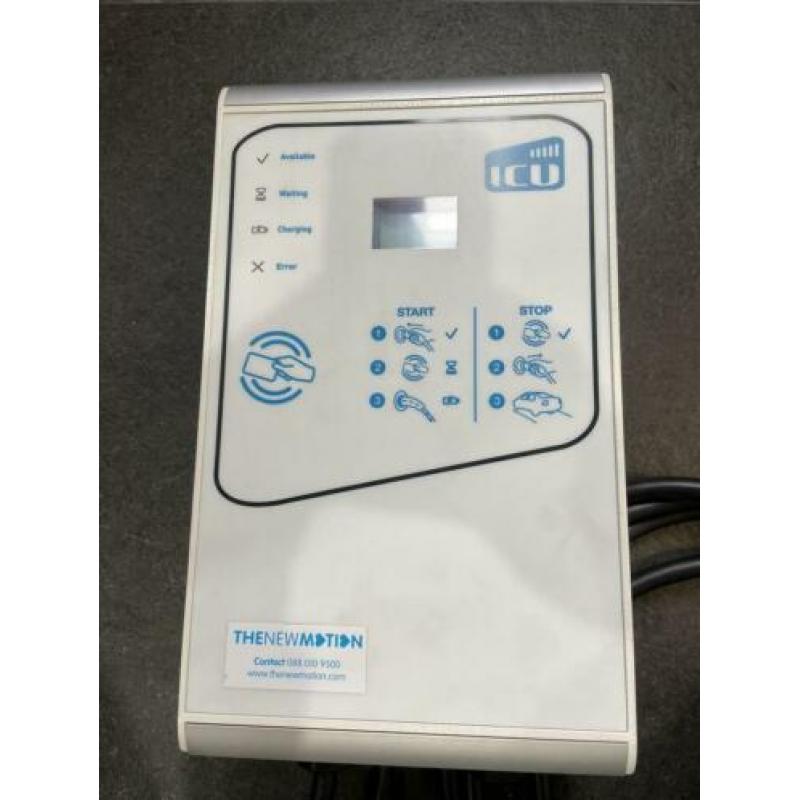ICU compact met vast snoer 3,7 kw type 2 plug & Charge