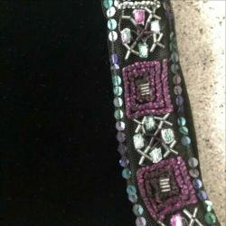 Prachtige rok velour met zijde. Merk: Helen David