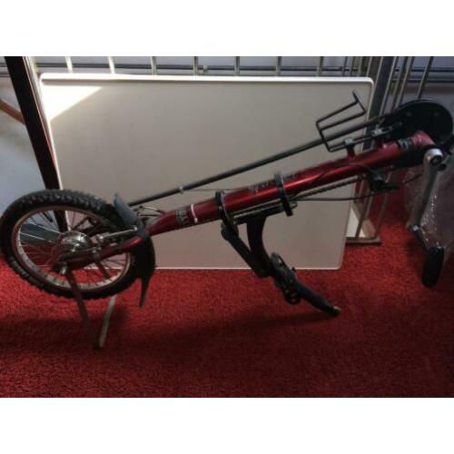 Rolstoel aankoppel Handbike Double Performance 16" 7 versnel