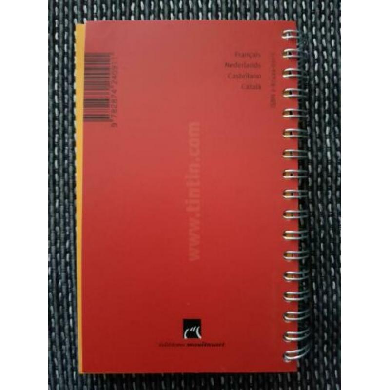 Kuifje Tintin agenda 2007 onbeschreven