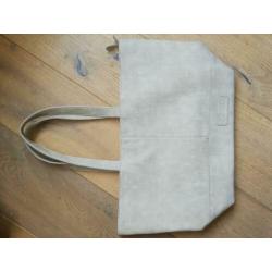 Nieuwe crème kleurige shopper van Zebra .