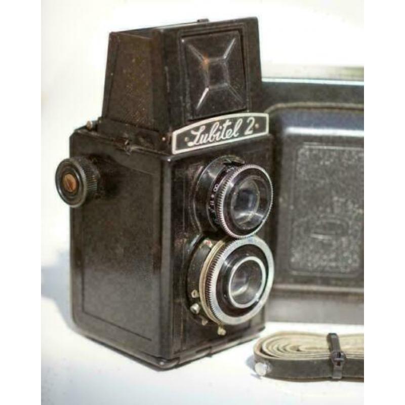 Lubitel 2 soviet/ussr Lomo TLR grootbeeld camera van GOMZ