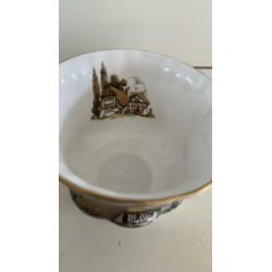 Country scene Royal Albert grote kop uit jaren 70