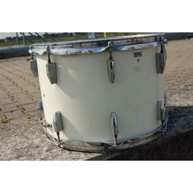 Ajax marching snare met reinforcement rings 14"/9"<191367>