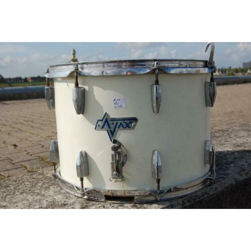 Ajax marching snare met reinforcement rings 14"/9"<191367>