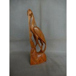 art deco vogel met kreeft ~ Bali Indonesie