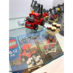 ?? Speelgoed (Gebruikt) | Lego | 7898 | Heftruck Cargo Train