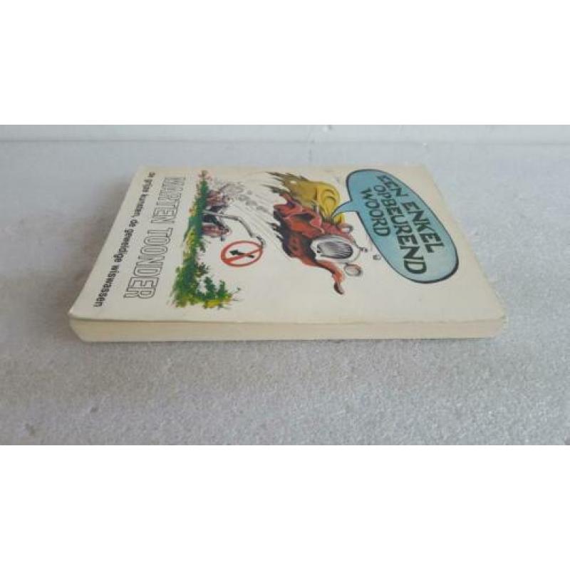 Marten toonder - een enkel opbeurend woord 1e druk 1982