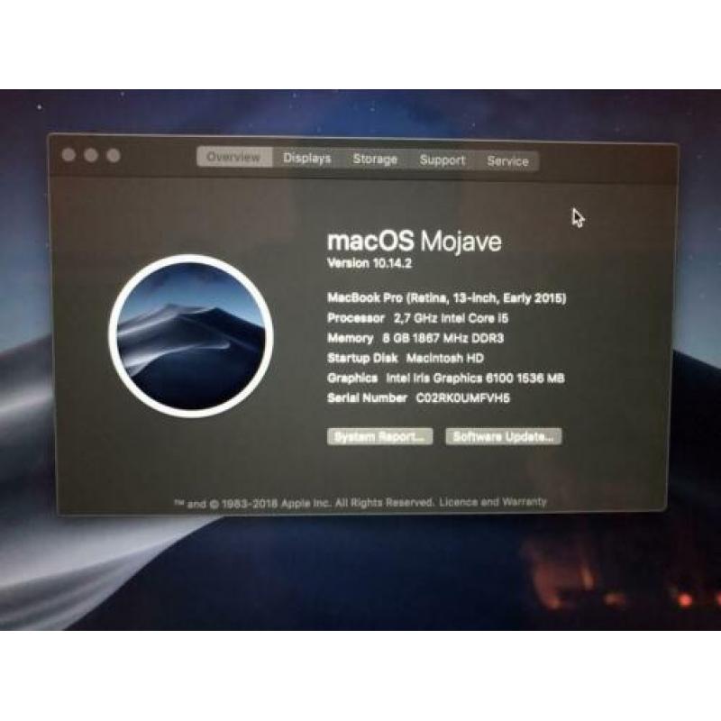 Apple MacBook Pro 2015