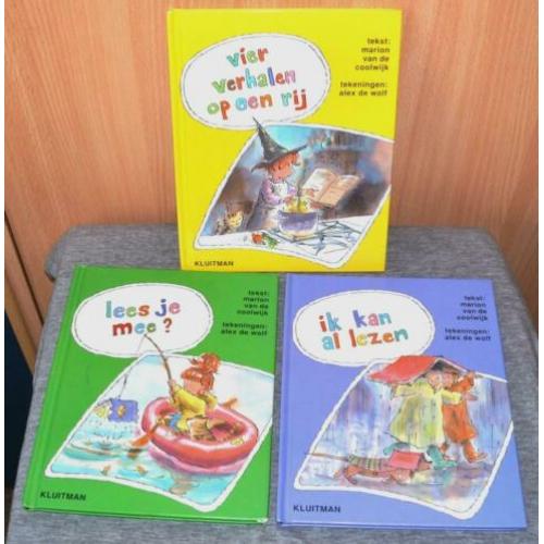 3 Kluitman Om Te Leren Lezen Boekjes