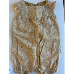 Zara babygirl blouse broekje legging pakketje jumpsuit bloem