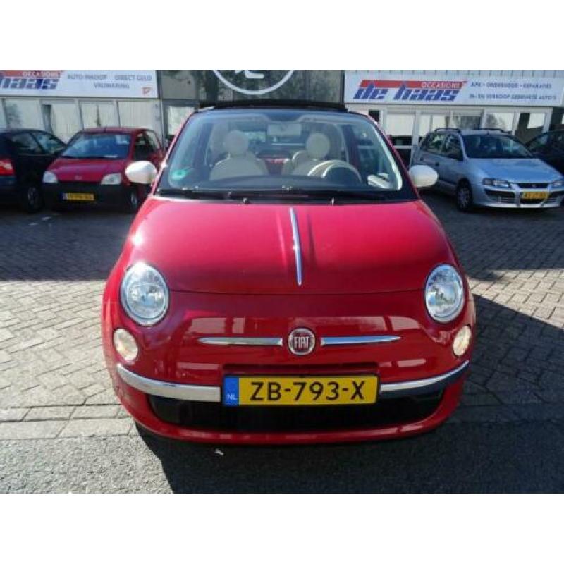 Fiat 500 C 1.2 Easy Color Therapy Cabrio softtop.