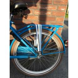 Hele nette blauwe Alpina Cargo 22 inch meisjesfiets