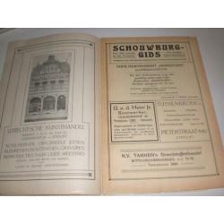 Prachtig programmaboekje Stadsschouwburg Utrecht 1923-24