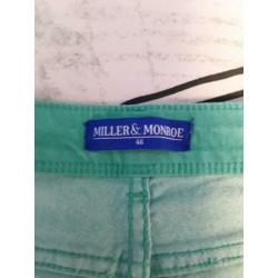Miller & Monroe stretch capri 46 groen