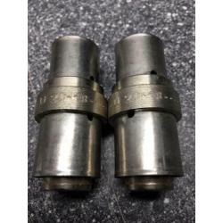 2 x Henco pers sok 20x18mm Nieuw (