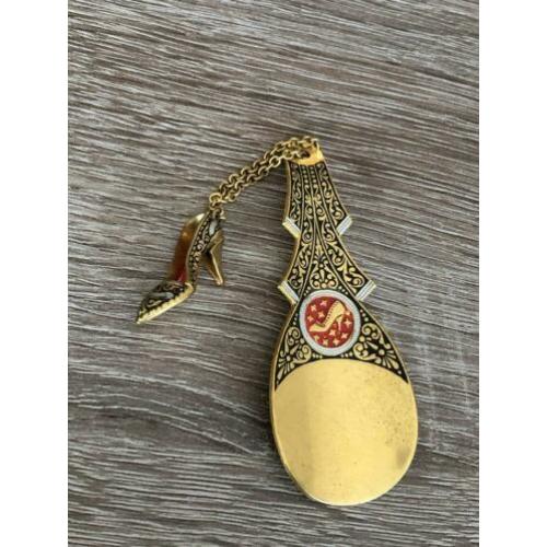 Kleine Spaanse hanger schoenlepel Toledo met hakschoentje