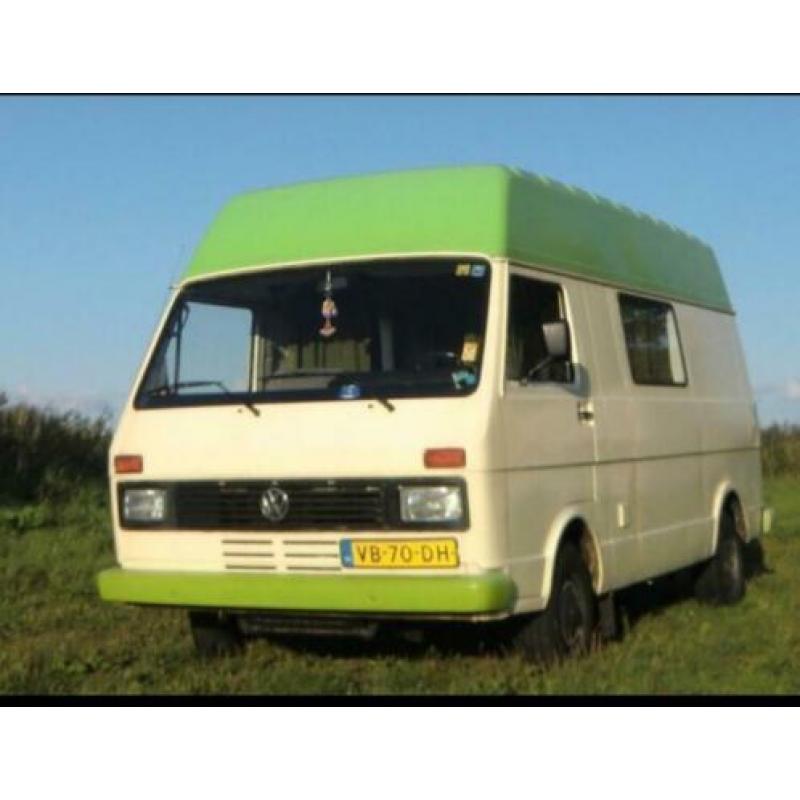 Camper Volkswagen LT verhoogd diesel roadtrip