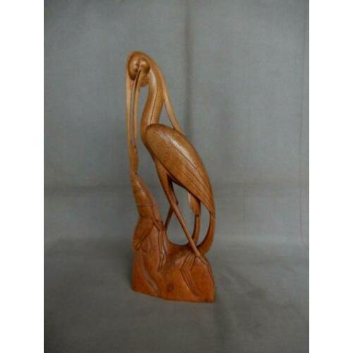 art deco vogel met kreeft ~ Bali Indonesie