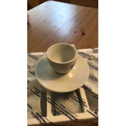 Illy Espresso kop en schotel 6 stuks nieuw in doos