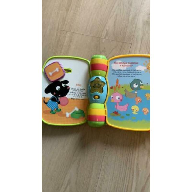 V tech magische liedjes boek
