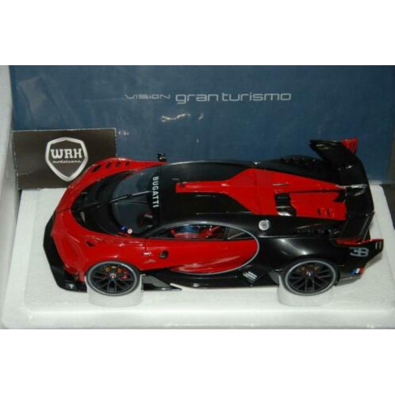 BUGATTI Vision Gran turismo 2015 red Autoart 70988 WRH