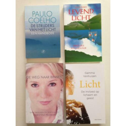 (128B) 4x o.a.Coelho Strijders van licht Weg naar binnen