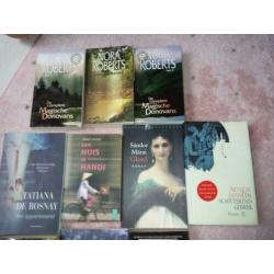 Pakket boeken roman thriller
