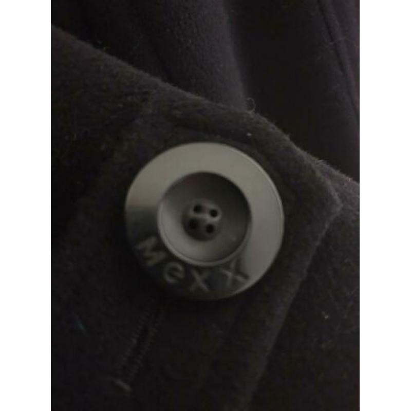 Mexx winterjas/ mantel zwart maat 38