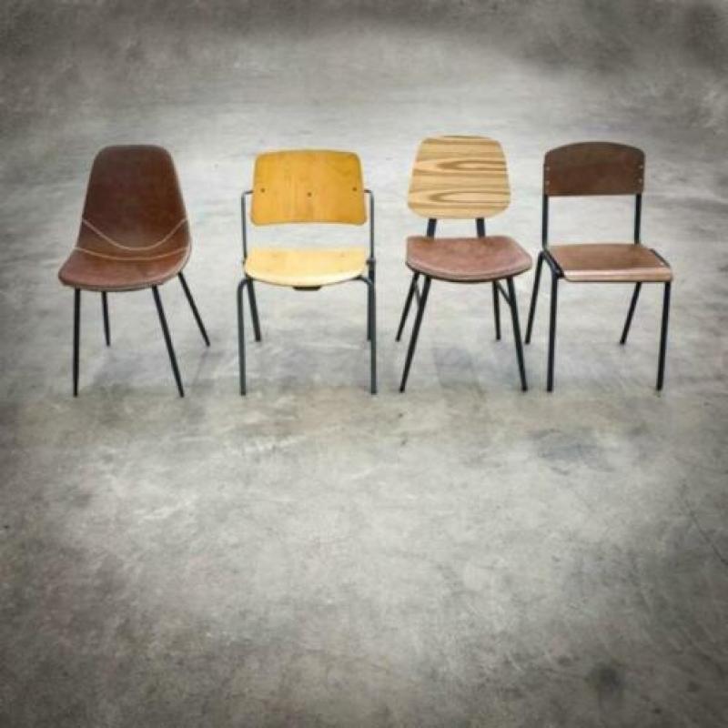 Tweedehand horeca design stoelen, restaurant cafe stoel 49
