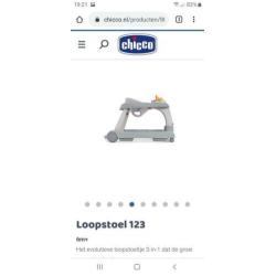 Chicco loopwagen 3 in 1