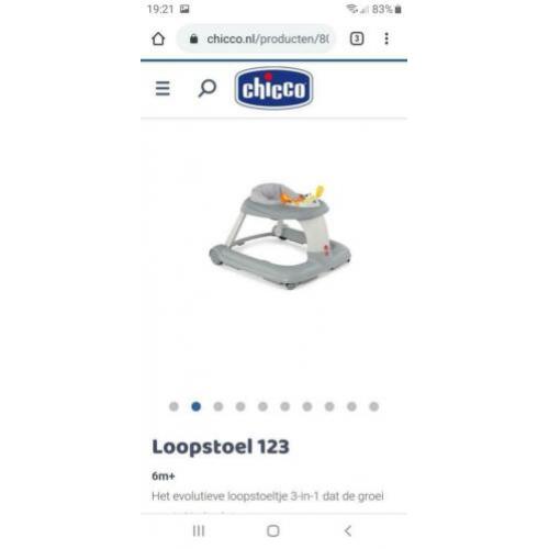 Chicco loopwagen 3 in 1