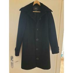 Mexx winterjas/ mantel zwart maat 38