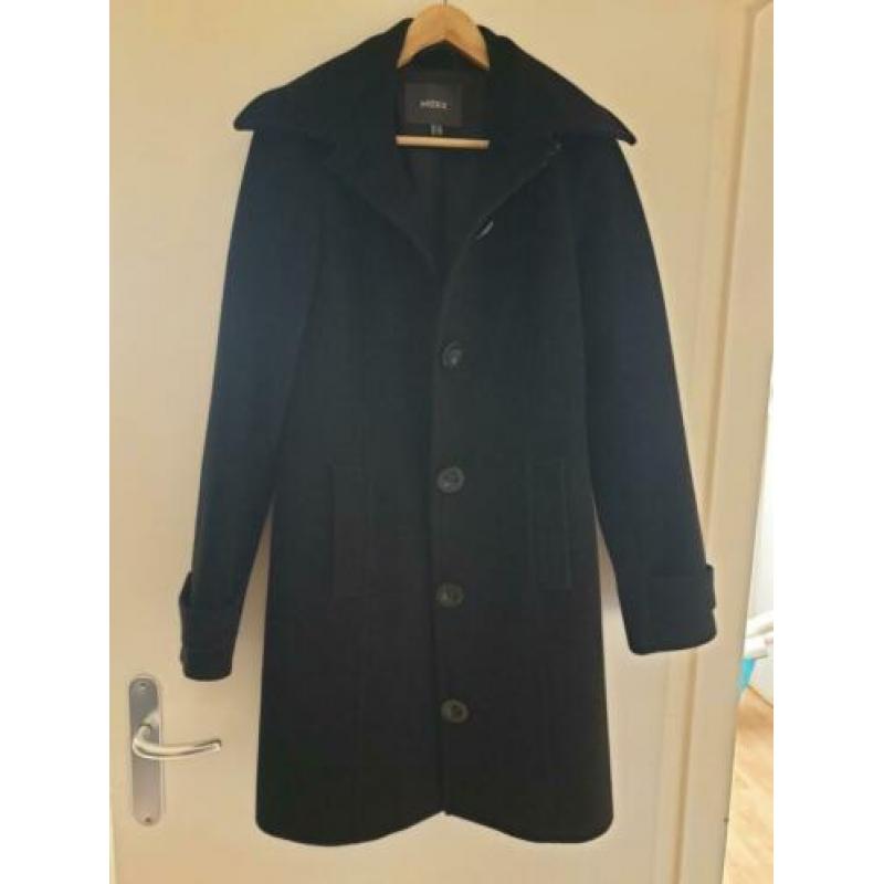Mexx winterjas/ mantel zwart maat 38