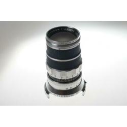 Voigtlander Super Dynaron 4.5/150 voor Prominent camera's