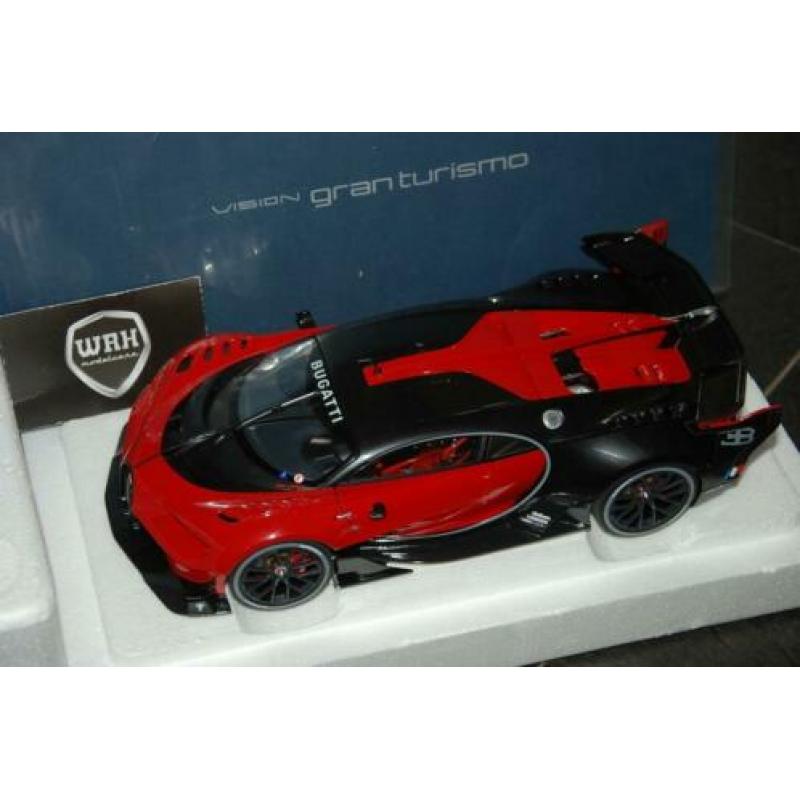 BUGATTI Vision Gran turismo 2015 red Autoart 70988 WRH