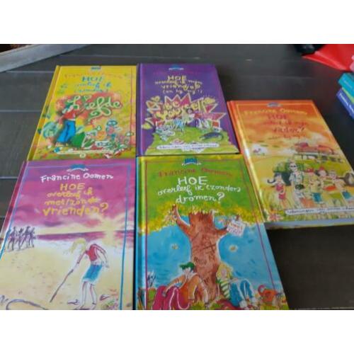 5x boeken hoe overleef ik.. nr 9 tm 13. Francine oomen izgs