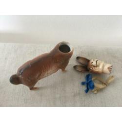 Oude paashaas Candy Container