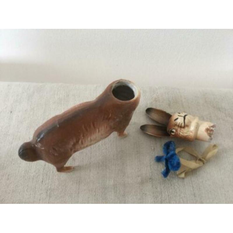 Oude paashaas Candy Container