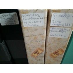 17 mappen met foto,s van vliegtuigen en tanks