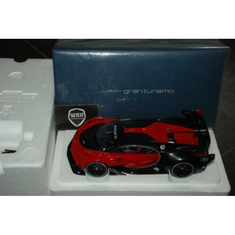 BUGATTI Vision Gran turismo 2015 red Autoart 70988 WRH