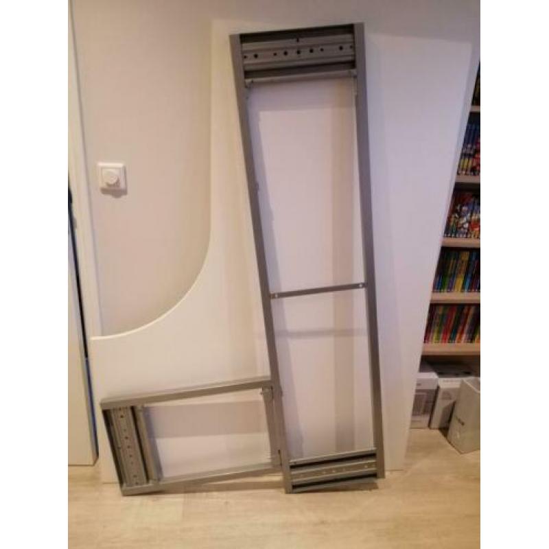 Ikea hoekbureau, bureau galant wit.