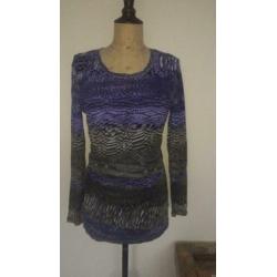 Marc Aurel maat 42 longsleeve bleu