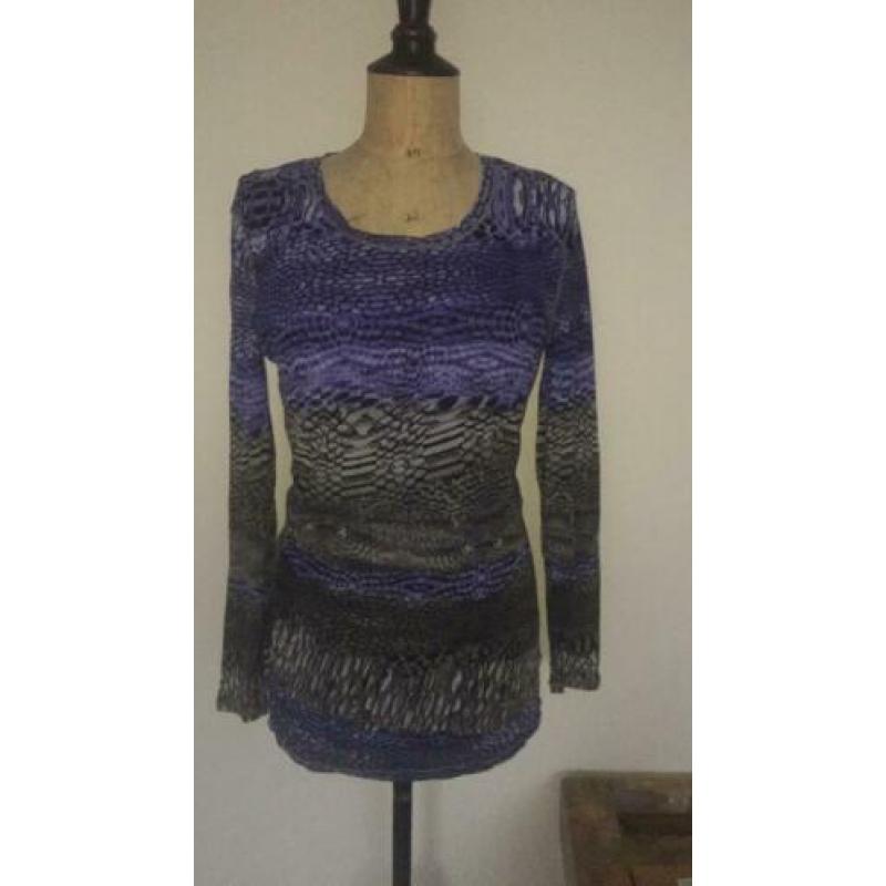 Marc Aurel maat 42 longsleeve bleu