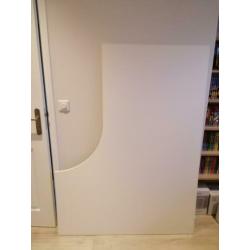 Ikea hoekbureau, bureau galant wit.
