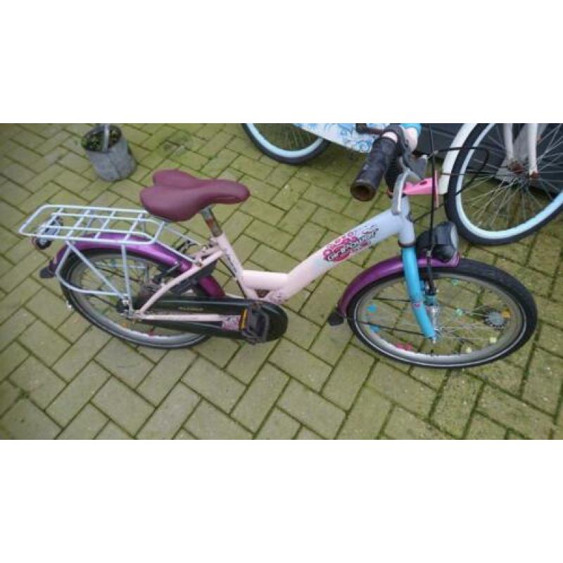 Meisjes fietsen 24 inch en 20 inch samen voor 20.00 euro