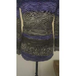Marc Aurel maat 42 longsleeve bleu
