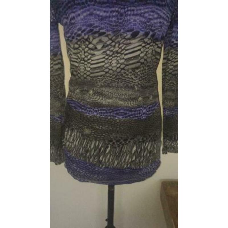 Marc Aurel maat 42 longsleeve bleu