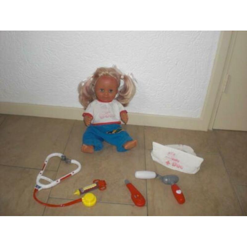 baby pop van zapf creation met doktersspullen
